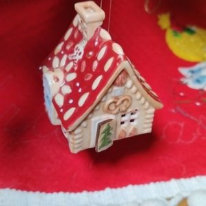 Gingerbread Bell Christmas Ornament